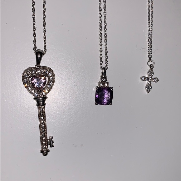 LOT OF 3 NECKLACES, AND A BRACELET - Picture 4 of 6